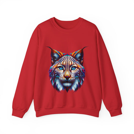 Lynx Head Sweatshirt for the True Nature Lover