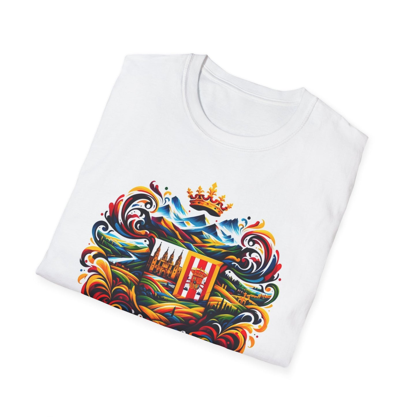Aragón's Tapestry: Blend of History and Nature T-Shirt