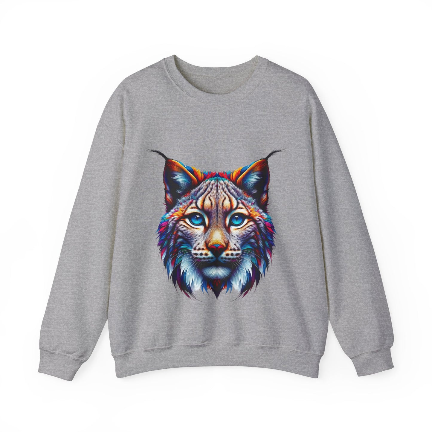 Lynx Head Sweatshirt for the True Nature Lover