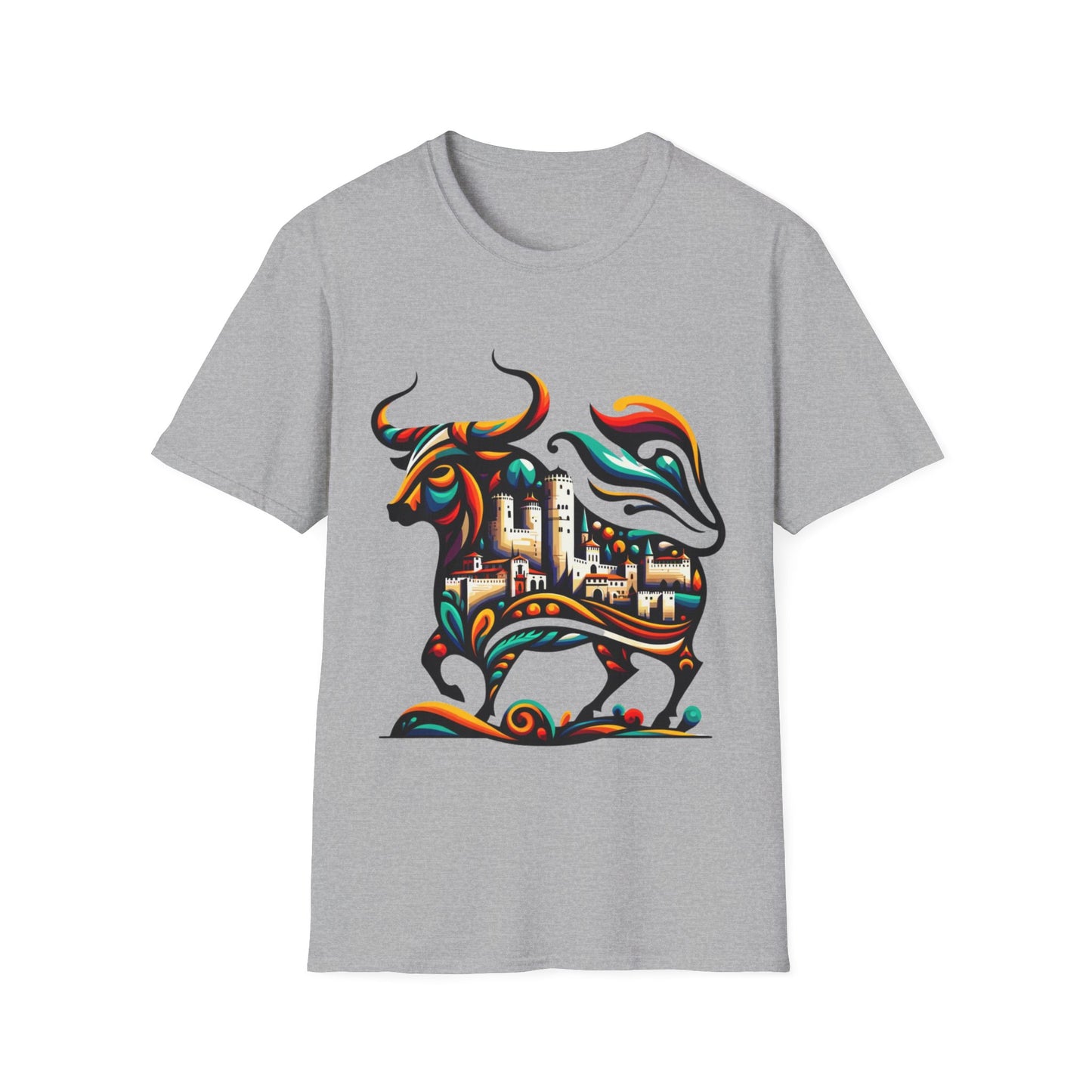 Atrevido y hermoso: Camiseta del toro Landmarks de Albarracín