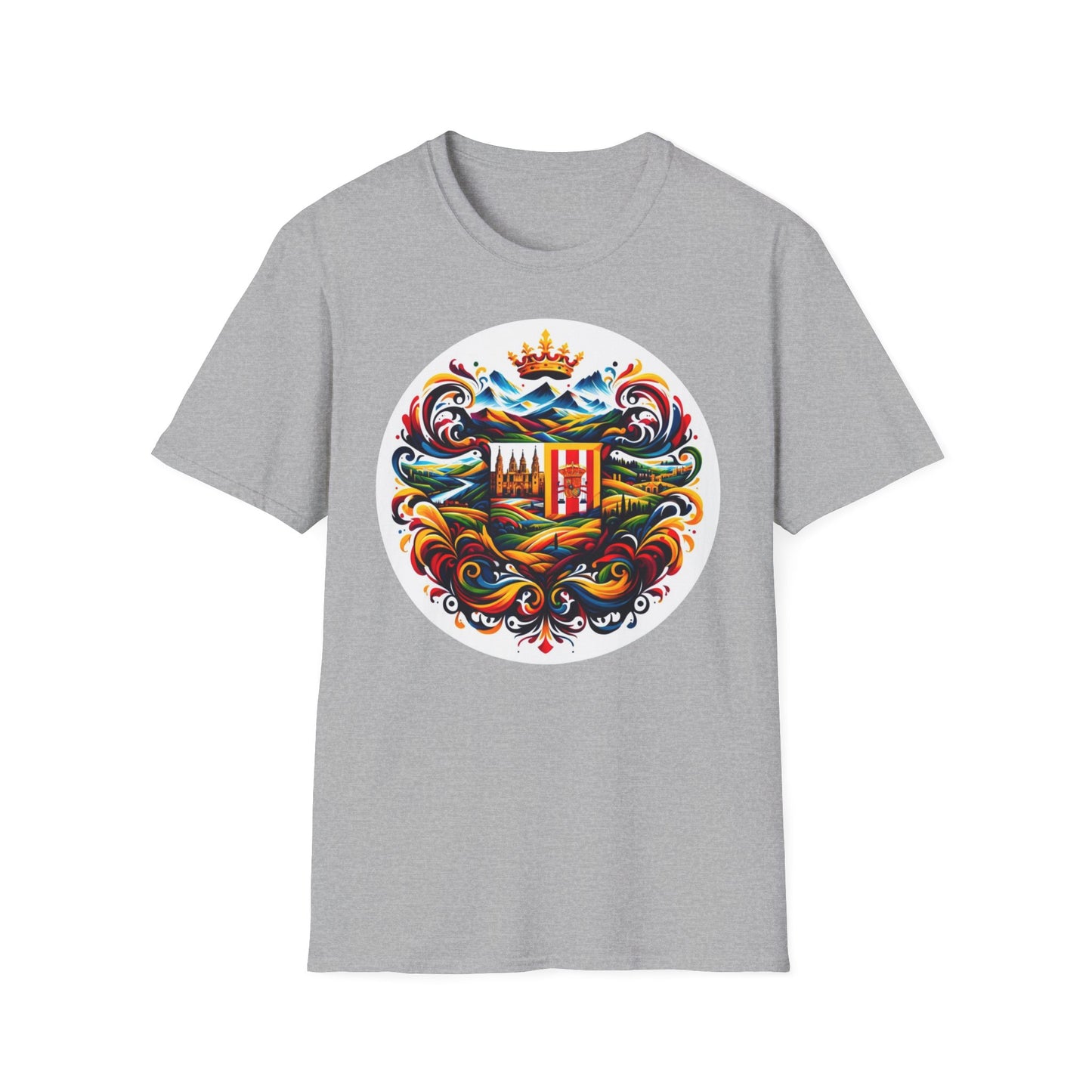 Aragón's Tapestry: Blend of History and Nature T-Shirt