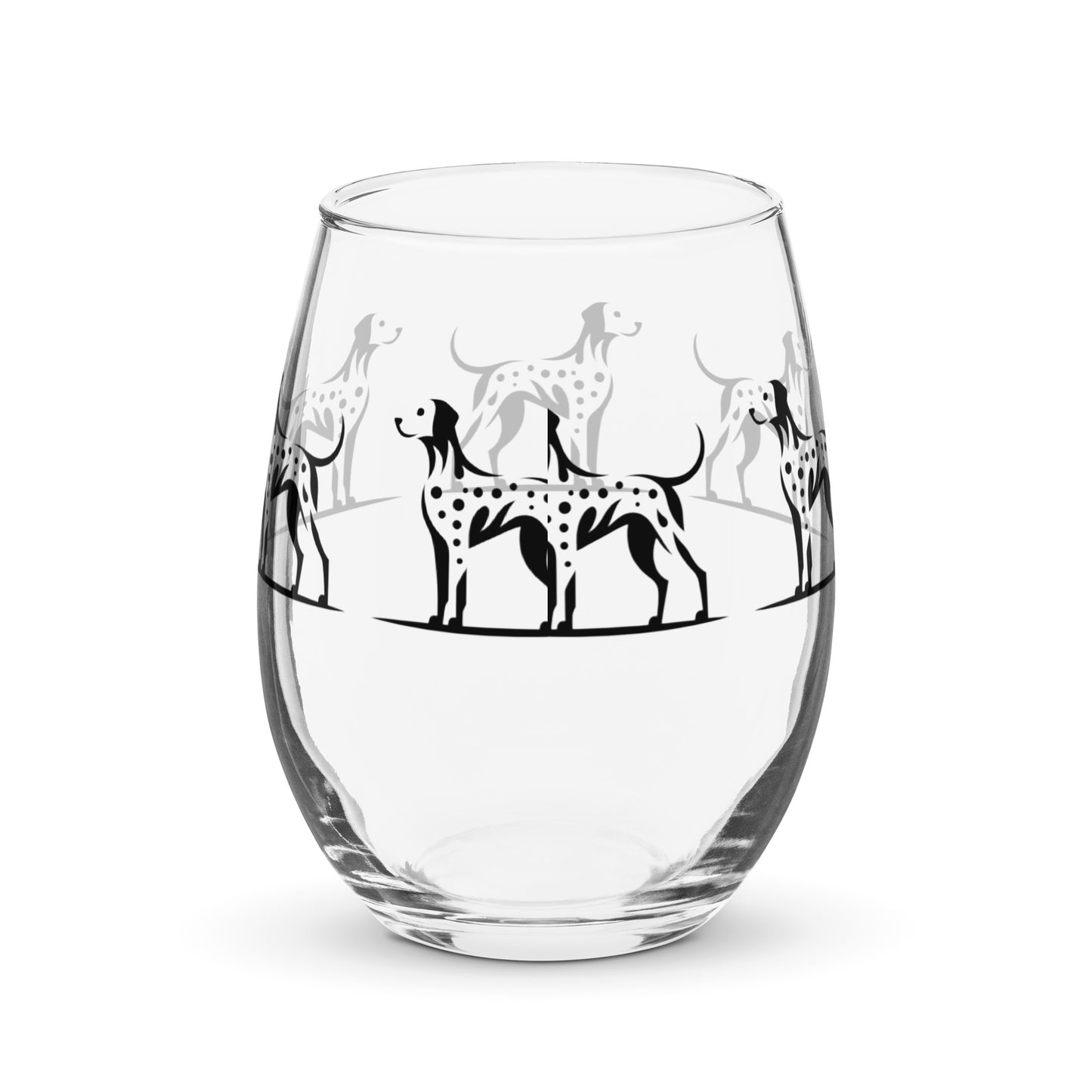dalmatian dalmatian wine glass dog wine glass personalized wine glass wine glass