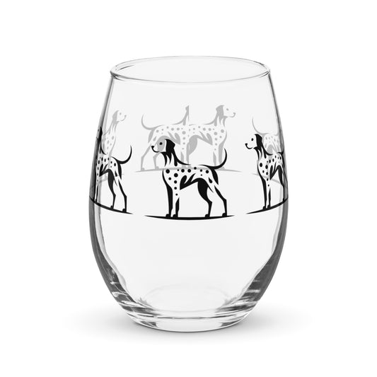 dalmatian dalmatian wine glass dog wine glass personalized wine glass wine glass