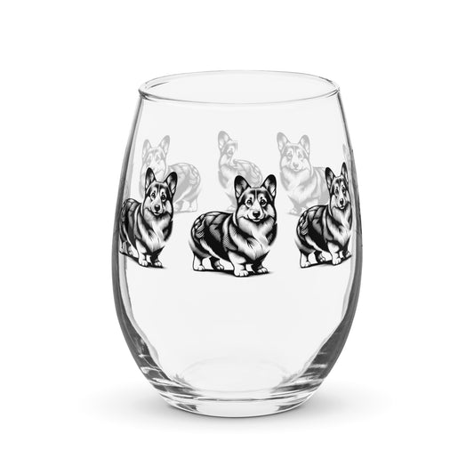 corgi corgi wine glass dog wine glass personalized wine glass wine glass