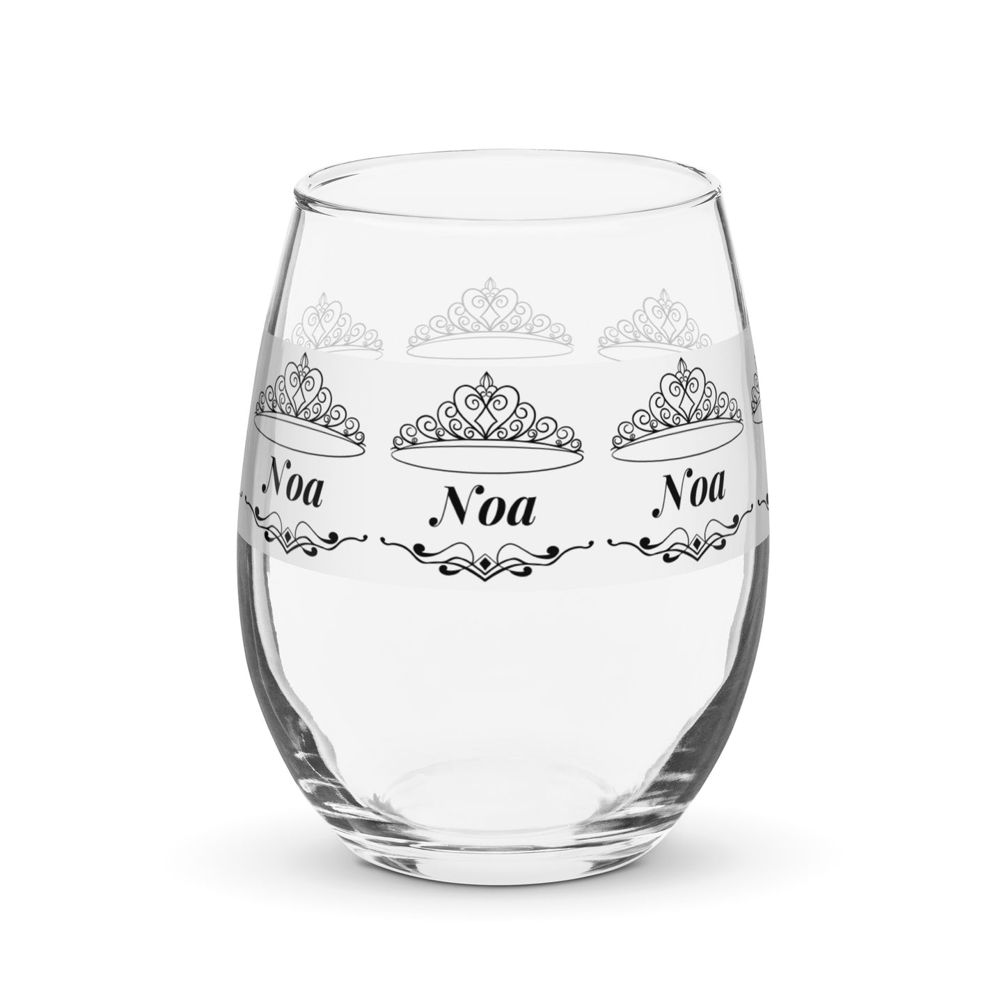 nombre copa de vino Noa copa de vino personalizada copa de vino