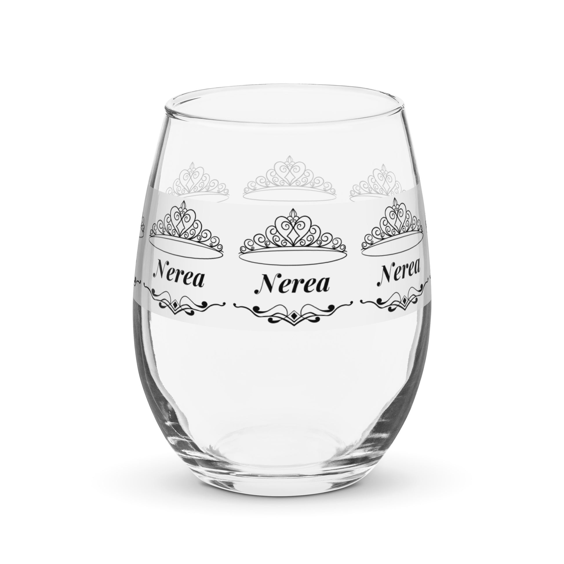 name wine glass Nerea personalized wine glass wine glass